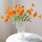 Artificial Flowers 6 Stems Poppy Silk Bouquet,for Wedding, Home, Party